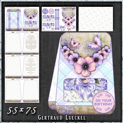 Backpack Shaped Card Kit 1493