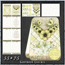 Backpack Shaped Card Kit 1494