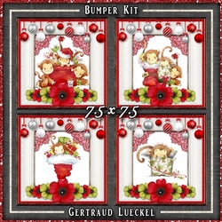 All Monkey Christmas Around Bumperkit 1532