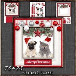 From one pawn to another christmas Card Topper Kit 1533