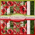 A4 Poppy Backgroundpaper 104
