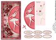 Cardtopper with Ballerina 138