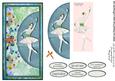 Cardtopper with Ballerina 139