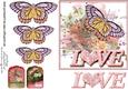 Love Cardtopper 6 x 6 Blush 146