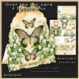 Over the Top Card with Facets Box Butterflies 179