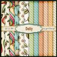 12 x A4 Backgroundpaper Dotty 122
