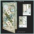 Dl Card with Inlet 2598 All About Flowers Lilac