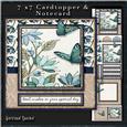 Cardtopper Blue Butterfly 275