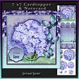 Cardtopper Lilac Purple 282