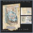 Flap Card 5x7 Inch Yellow Blue 327