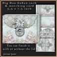 Big Pinchbox (bag) Soft Color Blue Peach 101