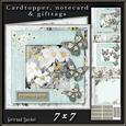 Cardtopper Framed Flowers Appleblossom 343