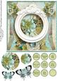 Cardtopper Singlesheet Flowers in a Frame 113