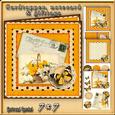 Cardtopper Soft Vintage in Yellow 393