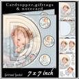 Cardtopper Vintage Baby Boy 438