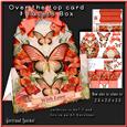 Over the Top Card & Facets Box Butterflies Poppy 454