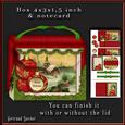 Smaller Box Red Christmas Baubles 109