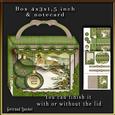 Smaller Box Green Christmas Baubles 111