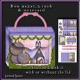 Smaller Box Purple Christmas Baubles 112