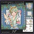 Cute Christmas Hope and Joy Blue 475