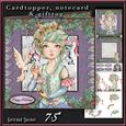 Cute Christmas Hope and Joy Purple 478