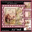 Vintage Daisies Cardtopper 530