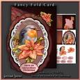 Fancy Fold Card Robin 533