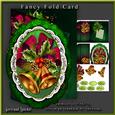 Fancy Fold Card Christmas Bells 534