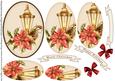 Oval Pyramage Christmas Lantern 101