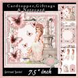 Cardtopper Soft Pink Romance 617