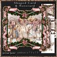 Shaped Card Christmas Swag 672