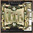 Shaped Card Christmas Swag 673