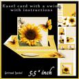 Easelcard with a Swing Yellow 736