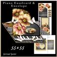 Piano Easel Card Soft Black 748