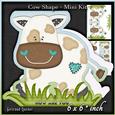 Cow Shape Card Boy 775