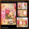 Cardtopper with Matching Envelope Iris 865