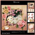 Cute Cat Cardtopper with Inlet 873