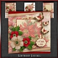 Vintage Christmas Card Kit Beige 1031