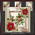 Vintage Christmas Winter Blossom 1041