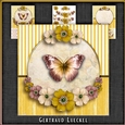 Vintage Butterflies Floral Card Kit 1053