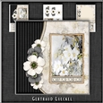Vintage flowers and butterflies 1067