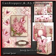 Cardtopper with matching envelope and box