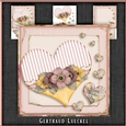 Vintage Hearts and Wildflowers 1134