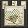 Vintage Hearts and Wildflowers 1135
