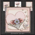 Vintage Hearts and Wildflowers 1136