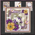 Vintage Shabby Chic Blossom Card Kit 1158