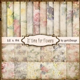 Vintage Flowers Background It is time for flowers 139 V