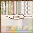 Vintage Flowers Lace Stripes and Dots