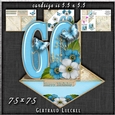 Vintage Easel 60th Birthday Card Kit 1180
