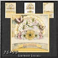 Vintage Pastel Shabby Chic Card Kit Yellow 1199